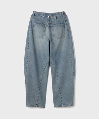 GRACE CONTINENTAL ラップ2wayデニムパンツ ブルー