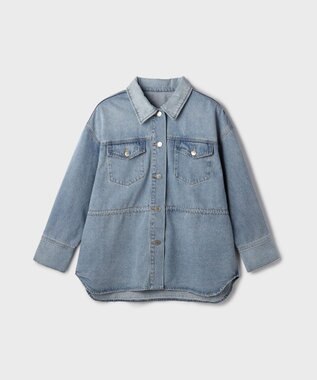 GRACE CONTINENTAL デニムシャツジャケット ブルー