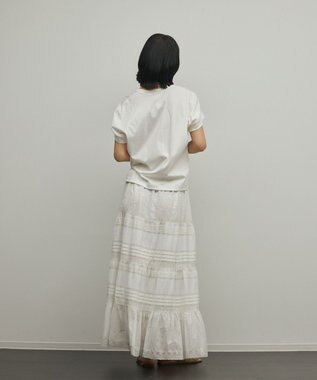 GRACE CONTINENTAL ルーズカットTシャツ ホワイト