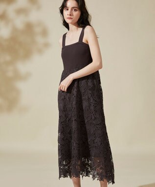 ニットコンビレースワンピース Grace Continental Grace Continental グレースコンチネンタル 通販