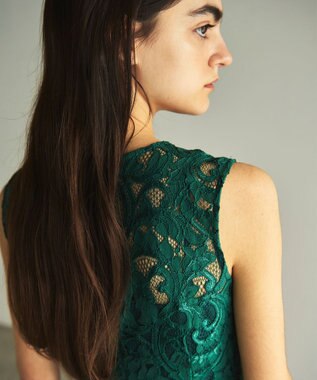 GRACE CONTINENTAL 【オンライン限定ドレス】La notte グリーン