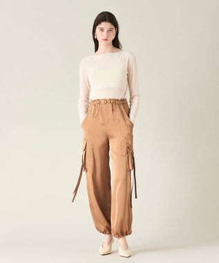 GRACE CONTINENTAL ベロアカットトップ キナリ