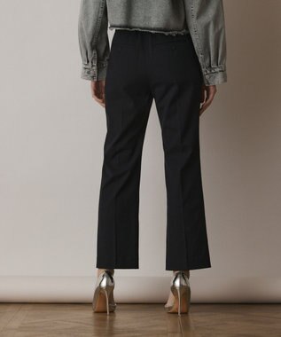 GRACE CONTINENTAL ストレッチフレアパンツ ブラック