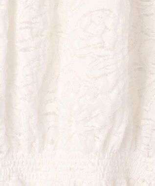 GRACE CONTINENTAL ドルマンフクレジャガードニットトップ ホワイト