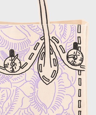 GRACE CONTINENTAL カービング10thトート キナリ