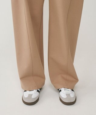 GRACE CONTINENTAL ストレッチポンチパンツ ベージュ