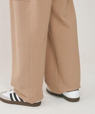 GRACE CONTINENTAL ストレッチポンチパンツ ベージュ