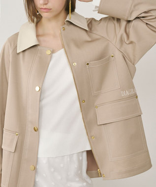 GRACE CONTINENTAL カバーオールジャケット ベージュ