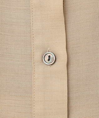 GRACE CONTINENTAL バックシャンオーバーシャツ ベージュ