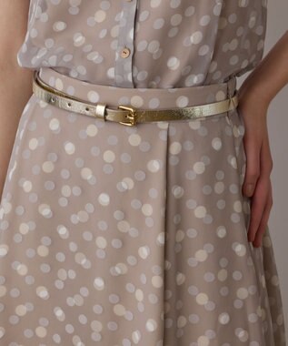 GRACE CONTINENTAL LEFIJE メタルベルト ゴールド