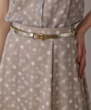 GRACE CONTINENTAL LEFIJE メタルベルト ゴールド