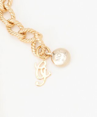 GRACE CONTINENTAL MOY paris Halfmoon ネックレス ゴールド