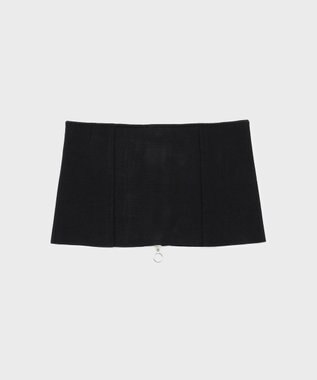 GRACE CONTINENTAL ニットベルト ブラック