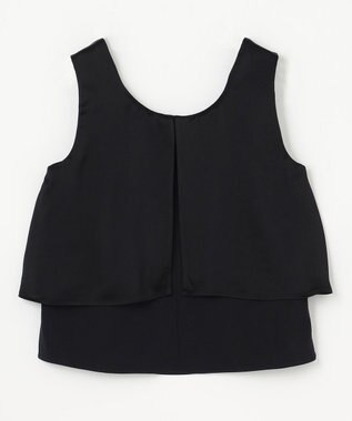 グレースクラス 24SS バックコンシャスサテンノースリーブ ブラウス 36 バックコンシャスサテンノースリーブ / GRACE CONTINENTAL