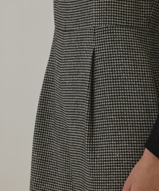 GRACE CONTINENTAL チドリツイードサロペット ブラック