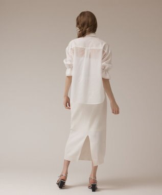 GRACE CONTINENTAL ドルマンシャツ ホワイト