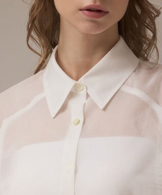 GRACE CONTINENTAL ドルマンシャツ ホワイト