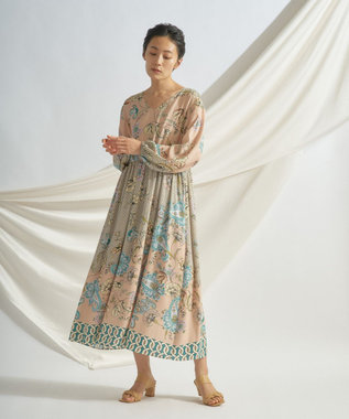 ペイズリープリントワンピース Grace Continental Grace Continental グレースコンチネンタル 通販 ペイズリープリントワンピース Grace Continental Grace Continental グレースコンチネンタル 通販