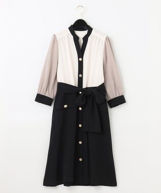 グレースコンチネンタル新品紙タグ付き⭐️カラーブロックシャツ