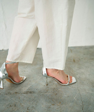 GRACE CONTINENTAL ライトイージーパンツ ホワイト