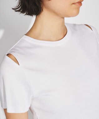 GRACE CONTINENTAL フライスTシャツ ホワイト