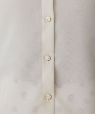 GRACE CONTINENTAL シアーメッシュノースリーブ キナリ