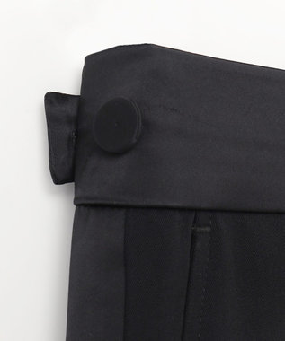 GRACE CONTINENTAL タキシードワイドパンツ ブラック