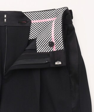 GRACE CONTINENTAL タキシードワイドパンツ ブラック