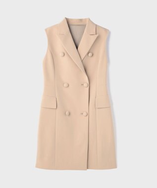 GRACE CONTINENTAL テーラードワンピース ベージュ