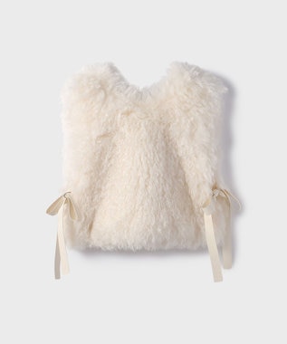 GRACE CONTINENTAL ショ－トファ－ジレ キナリ