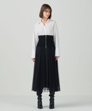 GRACE CONTINENTAL ニットベルト ブラック