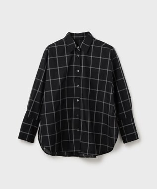 GRACE CONTINENTAL オーガン2WAYシャツ ブラック