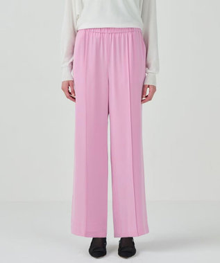 GRACE CONTINENTAL トリアセワイドイージーパンツ ピンク