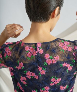 チュール刺繍ペプラムトップ / GRACE CONTINENTAL | GRACE