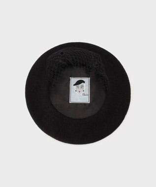 GRACE CONTINENTAL Le Beret Francaisベレー帽 ブラック