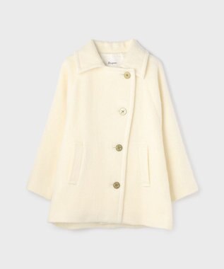 GRACE CONTINENTAL シャギ－ハ－フコ－ト キナリ