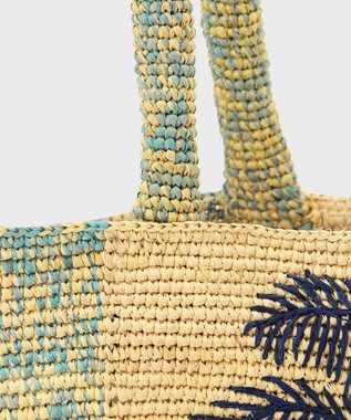 GRACE CONTINENTAL PALMYNALA カゴバッグ グリーン