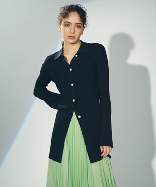 ビスチェシャツニットトップ / GRACE CONTINENTAL | GRACE ビスチェシャツニットトップ / GRACE CONTINENTAL | GRACE