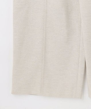 GRACE CONTINENTAL 麻調ベルトサロペット ベージュ