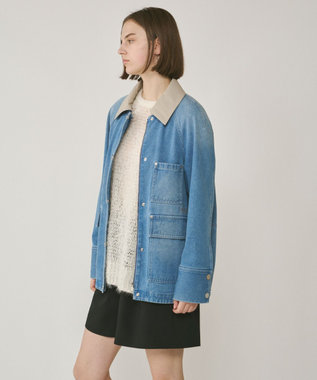 GRACE CONTINENTAL カバーオールジャケット インディゴ