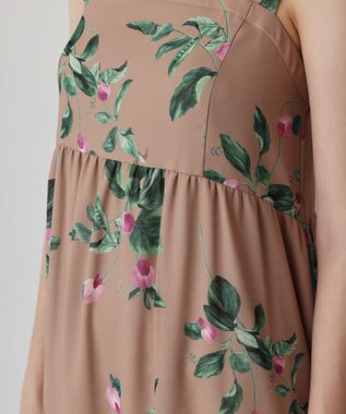 GRACE CONTINENTAL プリントセパレートワンピース ブラウン