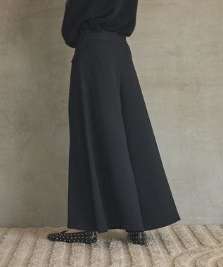 GRACE CONTINENTAL ワイドフレアパンツ ブラック