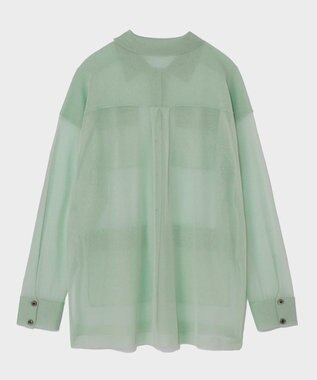 GRACE CONTINENTAL カバーオールシアージャケット ミント