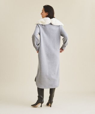 エコファー付裏毛ワンピース / GRACE CONTINENTAL | GRACE エコファー付裏毛ワンピース / GRACE CONTINENTAL | GRACE