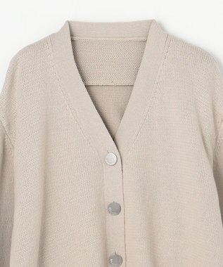 GRACE CONTINENTAL リリヤーンルーズカーディガン グレー