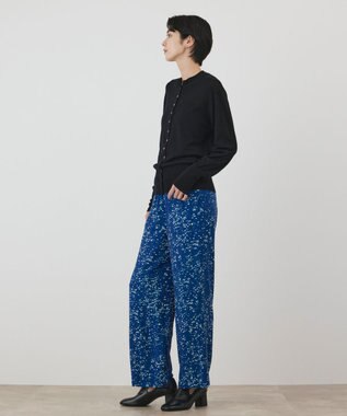 GRACE CONTINENTAL ウールシルクニットカーディガン ブラック