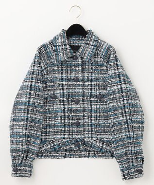 カラーツイードジャケット