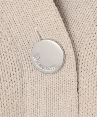 GRACE CONTINENTAL リリヤーンルーズカーディガン グレー