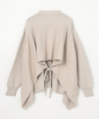 GRACE CONTINENTAL リリヤーンルーズカーディガン グレー