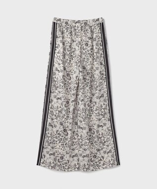 GRACE CONTINENTAL モノトーンフラワープリントパンツ キナリ